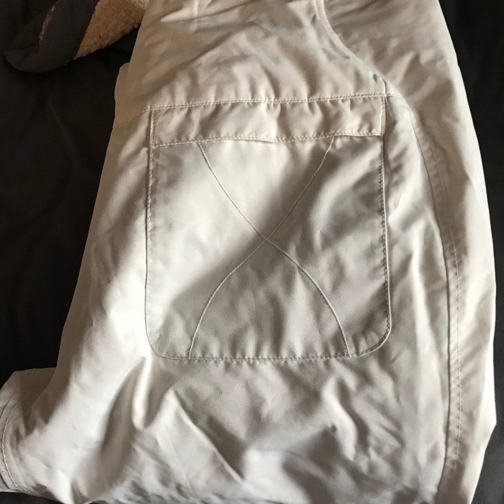 Columbia all white snow pants